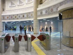 Marmaray'ın açılışı - Yenikapı istasyonundaki Marmaray tüneli ve bekleme salonları-