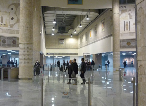 Marmaray'ın açılışı - Yenikapı istasyonundaki Marmaray tüneli ve bekleme salonları-