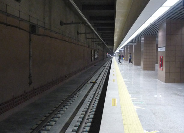 Marmaray'ın açılışı - Yenikapı istasyonundaki Marmaray tüneli ve tren yolu