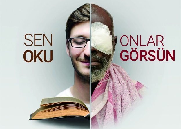 "Sen Oku Onlar Görsün" temalı kitap kermesi