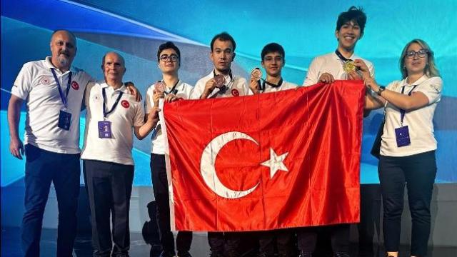 Türkiye Bilim olimpiyatlarında tarihi başarı kazandı : 78 madalya!